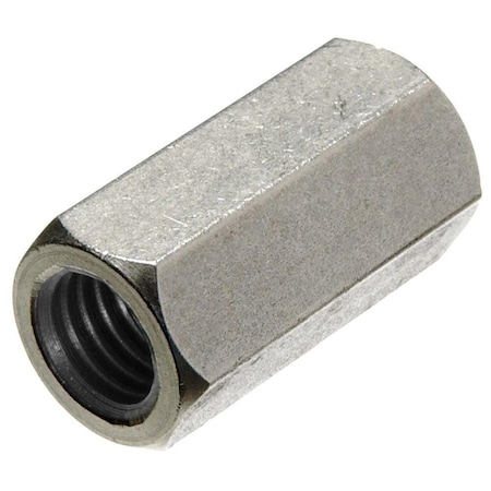 Coupling Nut, M20-2.50, 18-8 Stainless Steel, Not Graded, 60 Mm Lg, 30 Mm Hex Wd